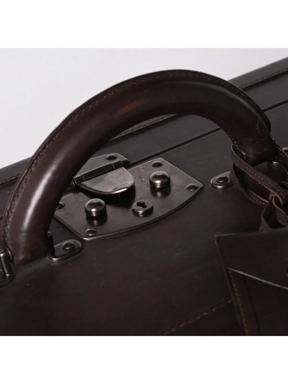 Bottega Veneta Hard Trunk Bag Brown